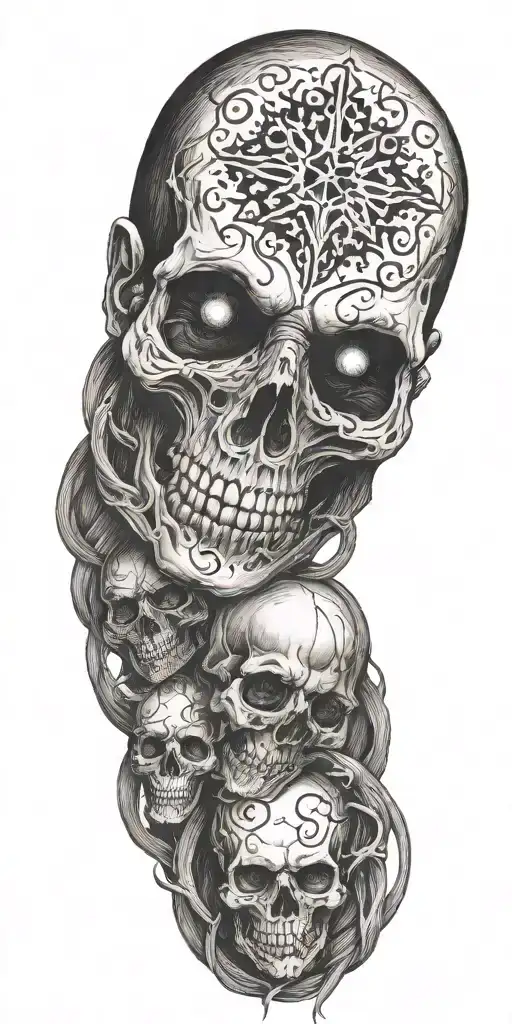 nordic  tattoo design idea