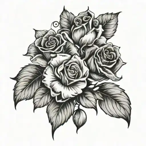 simple and elegant kids names (Palmer and Sutton) would be cool to incorporate Proverbs 27:17 but not required  tattoo design idea