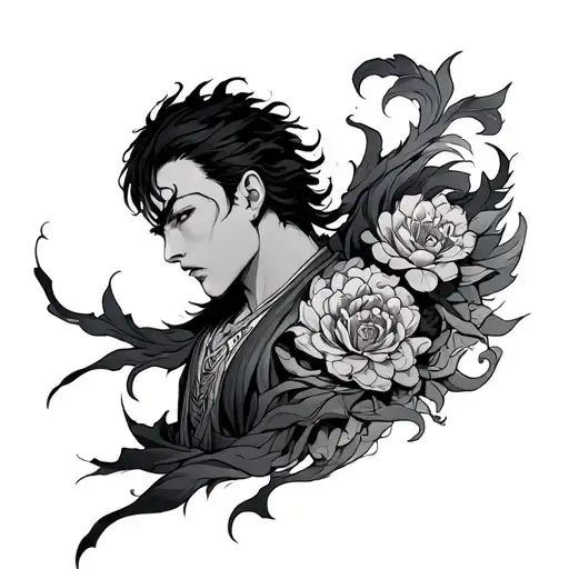 Baki Hanma tattoo tattoo design idea