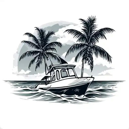bahamas tattoo design idea