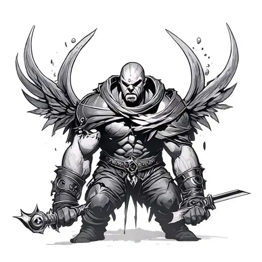 Juggernaut tattoo design idea