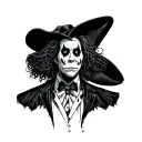 Beetlejuice tattoo design idea