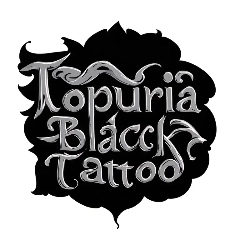 "Topuria black tattoo" Ilia Topuria tattoo design idea