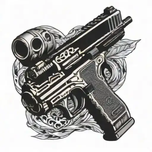 Glock 19x tattoo design idea
