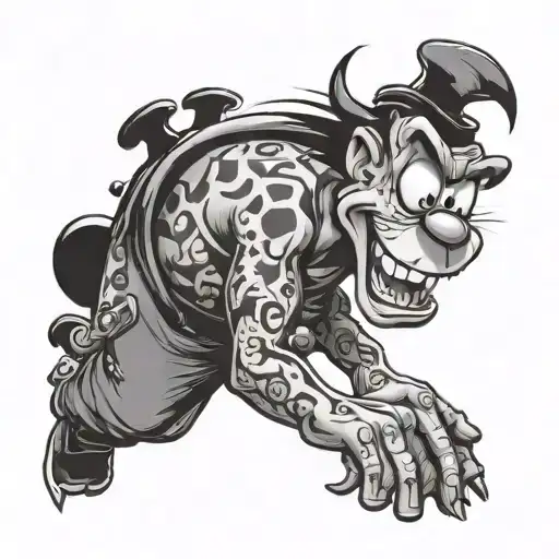 20 as goofy tattoo design idea