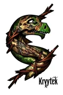 kryptek camo patterns and barbed wire tattoo design idea