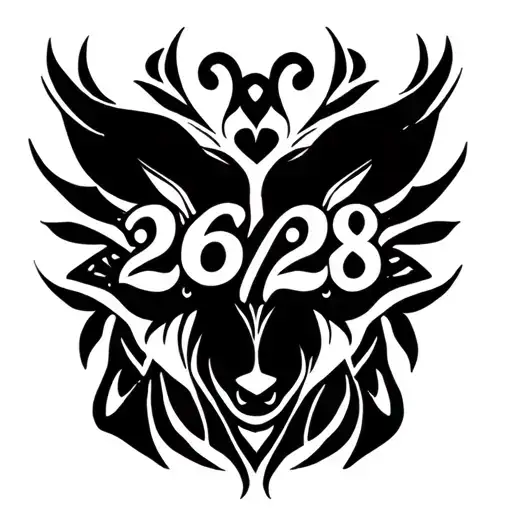 "26 / 28" Gemini And Aries tattoo design idea