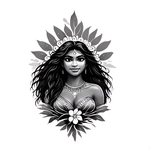 Moana tattoo design idea