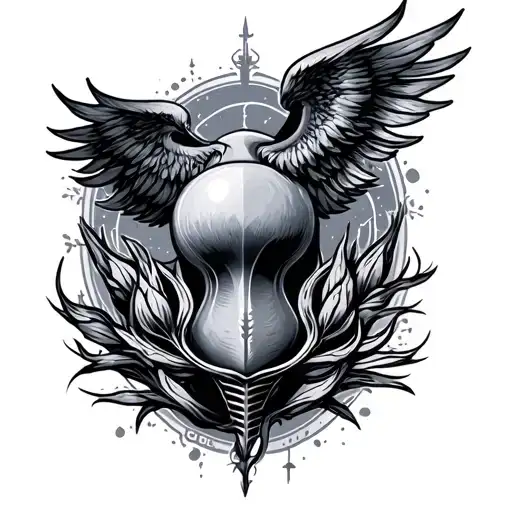 Infertility warrior tattoo design idea