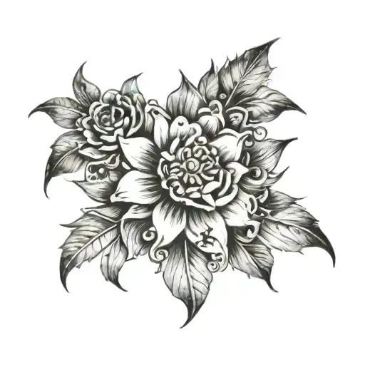 coverup for sun on top of foot tattoo design idea