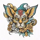 CANE tattoo design idea