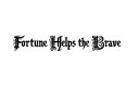 "Fortune Helps the Brave" tattoo design idea