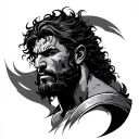 Samson tattoo design idea