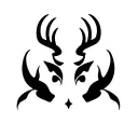 libra and taurus zodiac sign tattoo design idea
