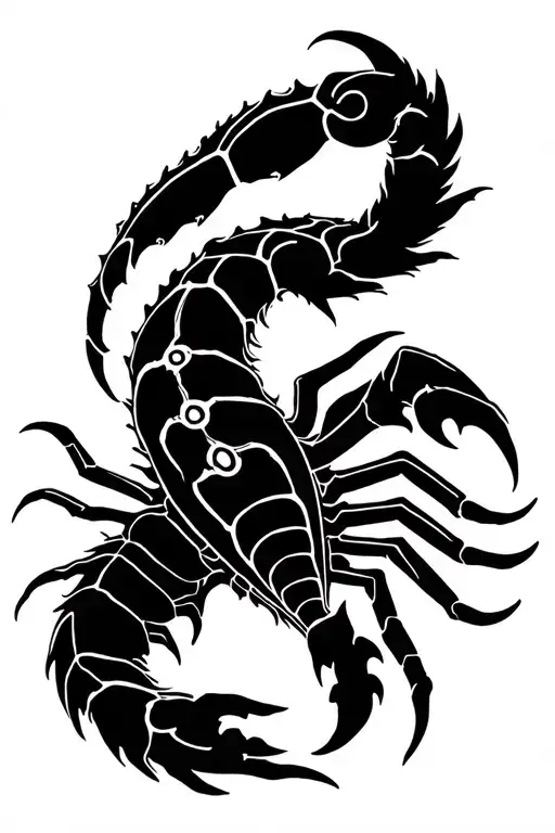 Generate tattoo in three zodiac signs, scorpio aquarius libra tattoo design idea