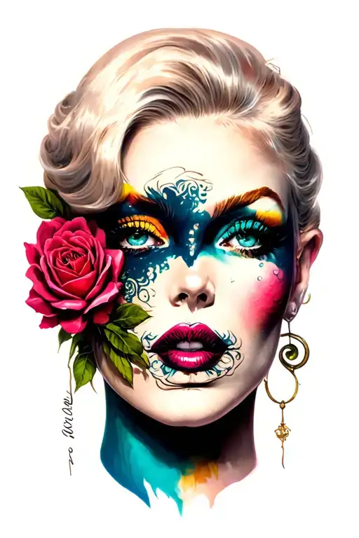 Sissy Whore tattoo design idea