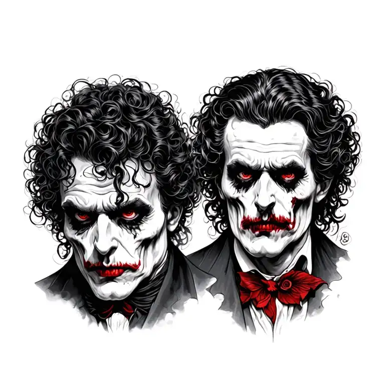 Jekyll And Hyde tattoo design idea