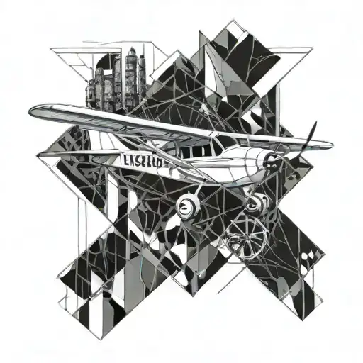 cessna 172 tattoo design idea