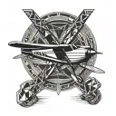 cessna 172 tattoo design idea