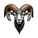 aries ram tattoo design idea