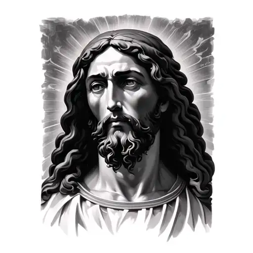 Ave Christus Rex tattoo design idea