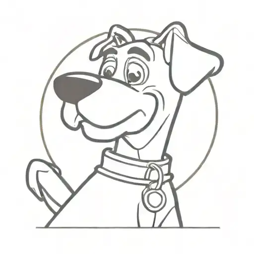 Scooby doo tattoo design idea