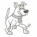 Scooby doo tattoo design idea