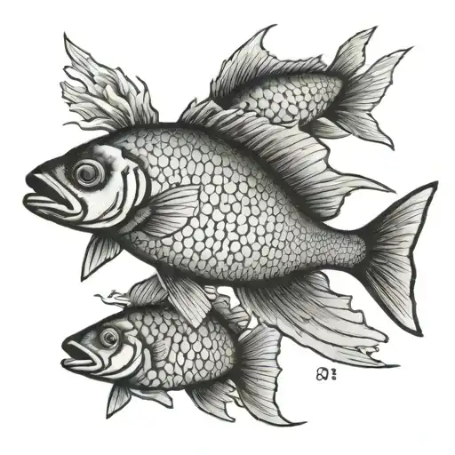Nova Scotia, 1984, fish tattoo design idea