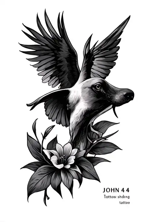 1 john 4:4 tattoo design idea