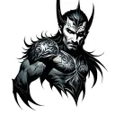 Loki tattoo design idea