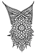 Lace Mandala tattoo design idea