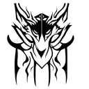 Kindred Mask tattoo design idea