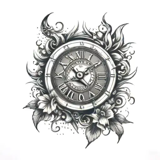 "60 Seconds" tattoo design idea