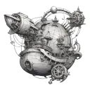 Treasure Planet tattoo design idea