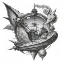 Treasure Planet tattoo design idea