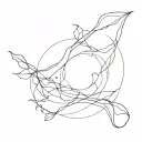 contour tattoo from photo tattoo design idea