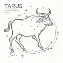taurus constellation tattoo design idea