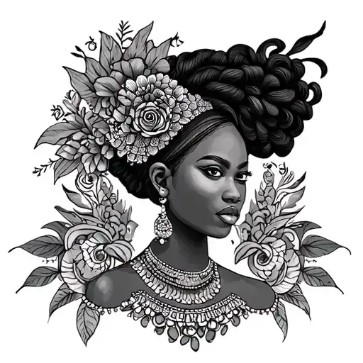 african queen tattoo design tattoo design idea
