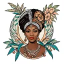 african queen tattoo design tattoo design idea