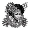 african queen tattoo design tattoo design idea