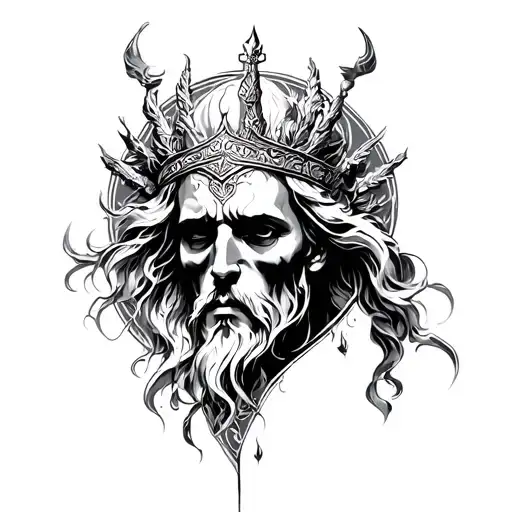 Damocles by sleep token tattoo design idea
