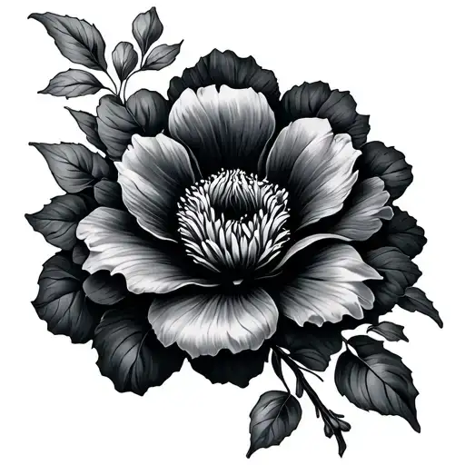 Liaisanthus tattoo design idea