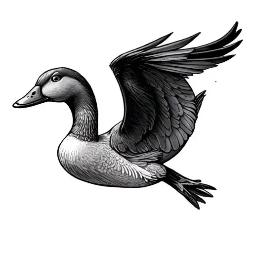 Harry Potter silly goose tattoo design idea