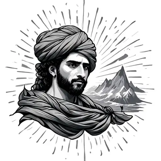 kurdistan tattoo design idea