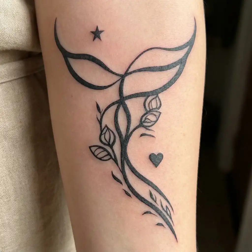 serenity courage wisdom XXX IV MCMXCVI - V XI MMXIX tattoo design idea