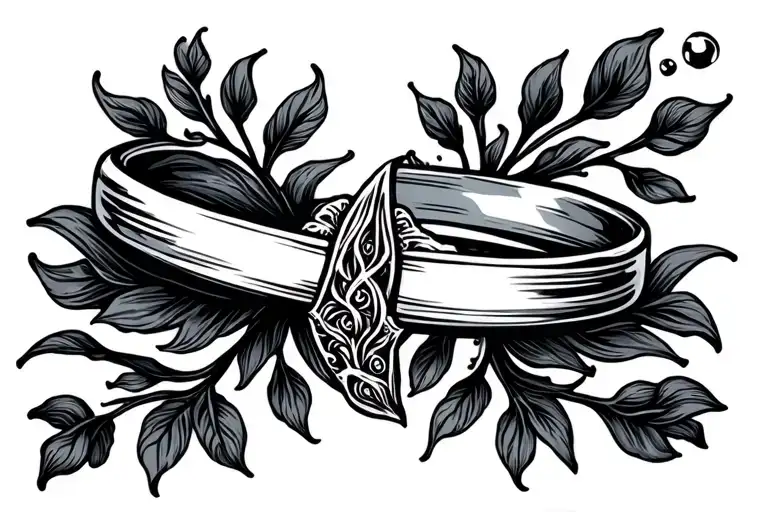 wedding ring finger 6.17.22 tattoo design idea