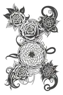 blink 182 lyrics intertwined tattoo design idea