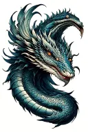naga tattoo design idea