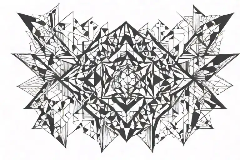 imperfectly perfect tattoo design idea