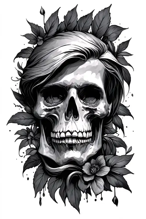 risk> regret tattoo design idea